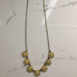 Yellow Beaded Necklace